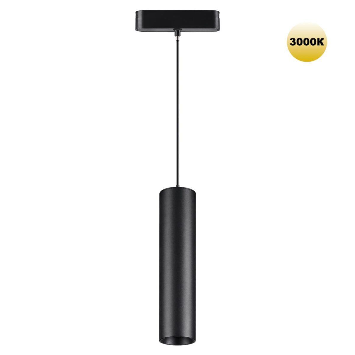 359268 SHINO NT23 050 черный Трековый светильник для низковольтного шинопровода IP20 LED 9W 48V 855Лм 3000К SMAL — изображение 1