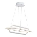 359172 OVER NT23 316 белый Светильник подвесной диммируемый, в комплекте пульт ДУ IP20 LED 4000К 116W 220V ONDO — изображение 5