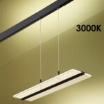 358994 SHINO NT23 063 Трековый светильник для низк.шинопровода диммир. со сменой цв.т-ры, пульт в комплект не входит IP20 LED 3000~6000К 30W 48V FLUM — изображение 4