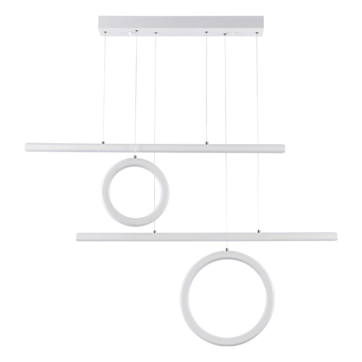 359182 OVER NT23 314 белый Светильник подвесной диммируемый, в комплекте пульт ДУ IP20 LED 4000К 116W 220V ONDO — изображение 3