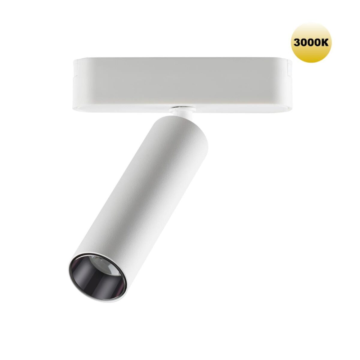 359251 SHINO NT23 048 белый Трековый светильник для низковольтного шинопровода IP20 LED 7W 48V 630Лм 3000К SMAL 359251 SHINO NT23 048 белый Трековый светильник для низковольтного шинопровода IP20 LED 7W 48V 630Лм 3000К SMAL — изображение 1