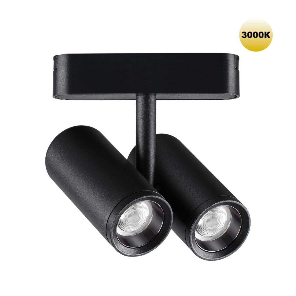 359274 SHINO NT23 051 черный Трековый светильник для низковольтного шинопровода IP20 LED 16W 48V 1360Лм 3000К SMAL — изображение 1