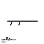 359374 KONST NT24 черный 000 Светильник диммир. со сменой цв. температ. (управл. - пульт ДУ или прилож. Smart Life) IP20 LED 10W 48V 3000-6000К GLAT — изображение 8