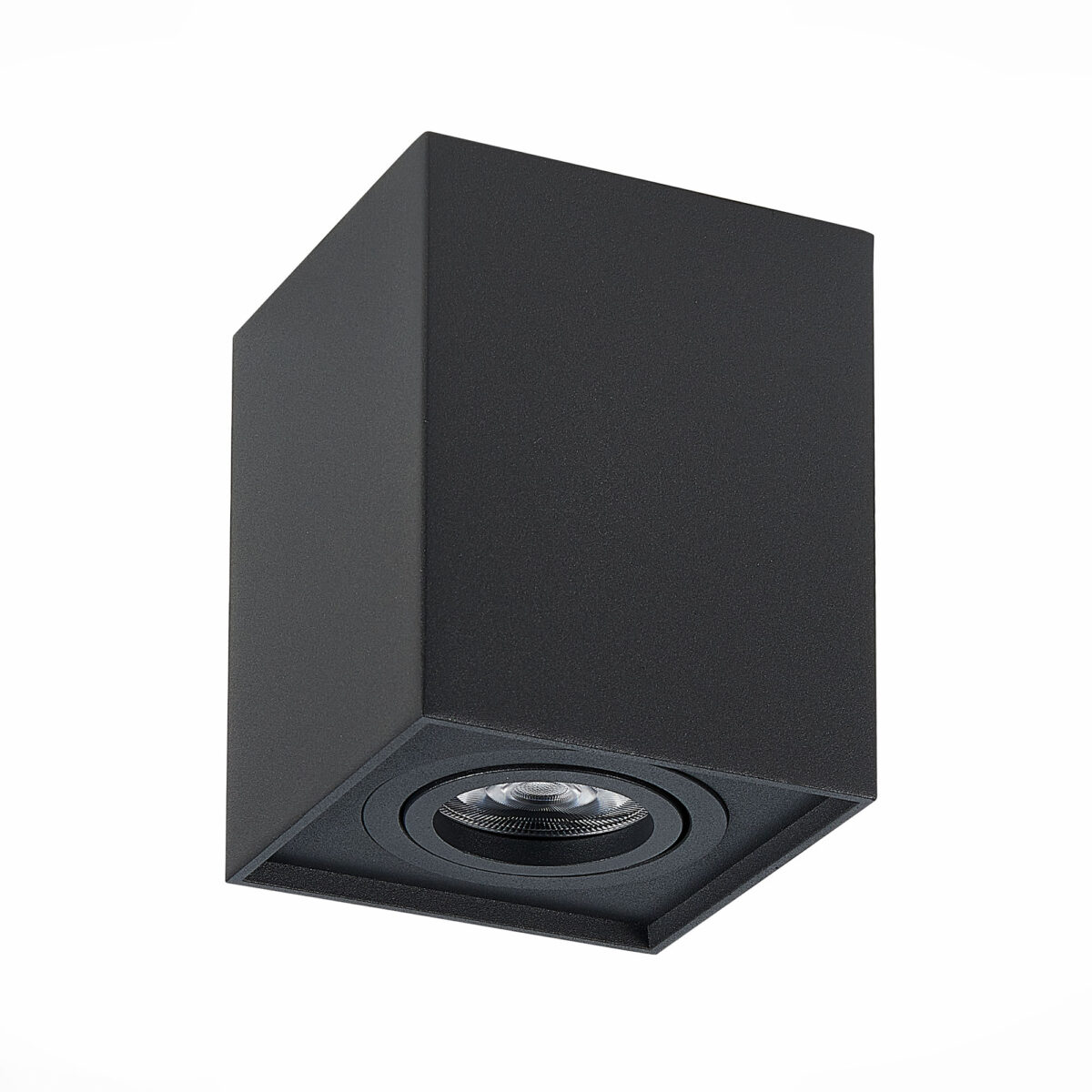 ST109.407.01 Светильник потолочный Черный GU10 1*50W  L100xW100xH123 220V Без ламп Накладные светильники — изображение 6