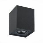 ST109.407.01 Светильник потолочный Черный GU10 1*50W  L100xW100xH123 220V Без ламп Накладные светильники — изображение 6