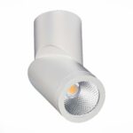 ST650.532.10 Светильник потолочный Белый LED 1*10W 3000K 800Lm Ra>90 38° IP44 D62xH151 165-265V Накладные светильники — изображение 4