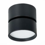 ST651.432.09 Светильник потолочный поворотный Черный LED 1*9W 3000K 720Lm Ra>90 120° IP20 D85xH87 17 Накладные светильники — изображение 5