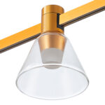 ST814.206.03 Магнитный трековый светильник FARM Золотистый LED 1*3W 3000K 89Lm Ra90 120 IP20 D90xH10 FARM — изображение 4