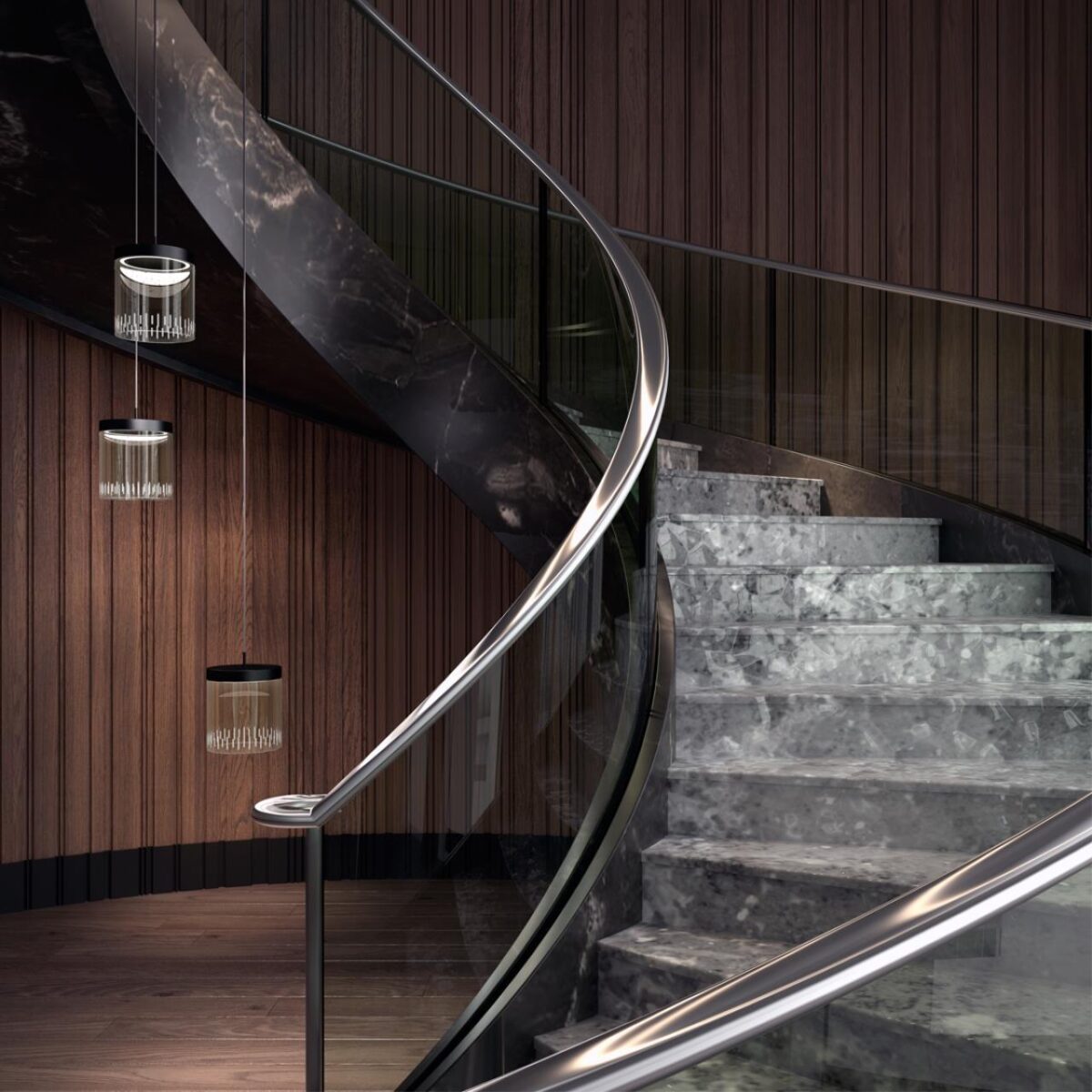 359008 OVER NT23 197 черный Светильник накладной светодиодный IP20 LED 4000K 18W 85-265V AURA — изображение 4