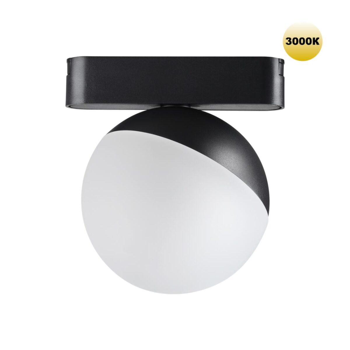 359262 SHINO NT23 052 черный Трековый светильник для низковольтного шинопровода IP20 LED 10W 48V 800Лм 3000К SMAL — изображение 1