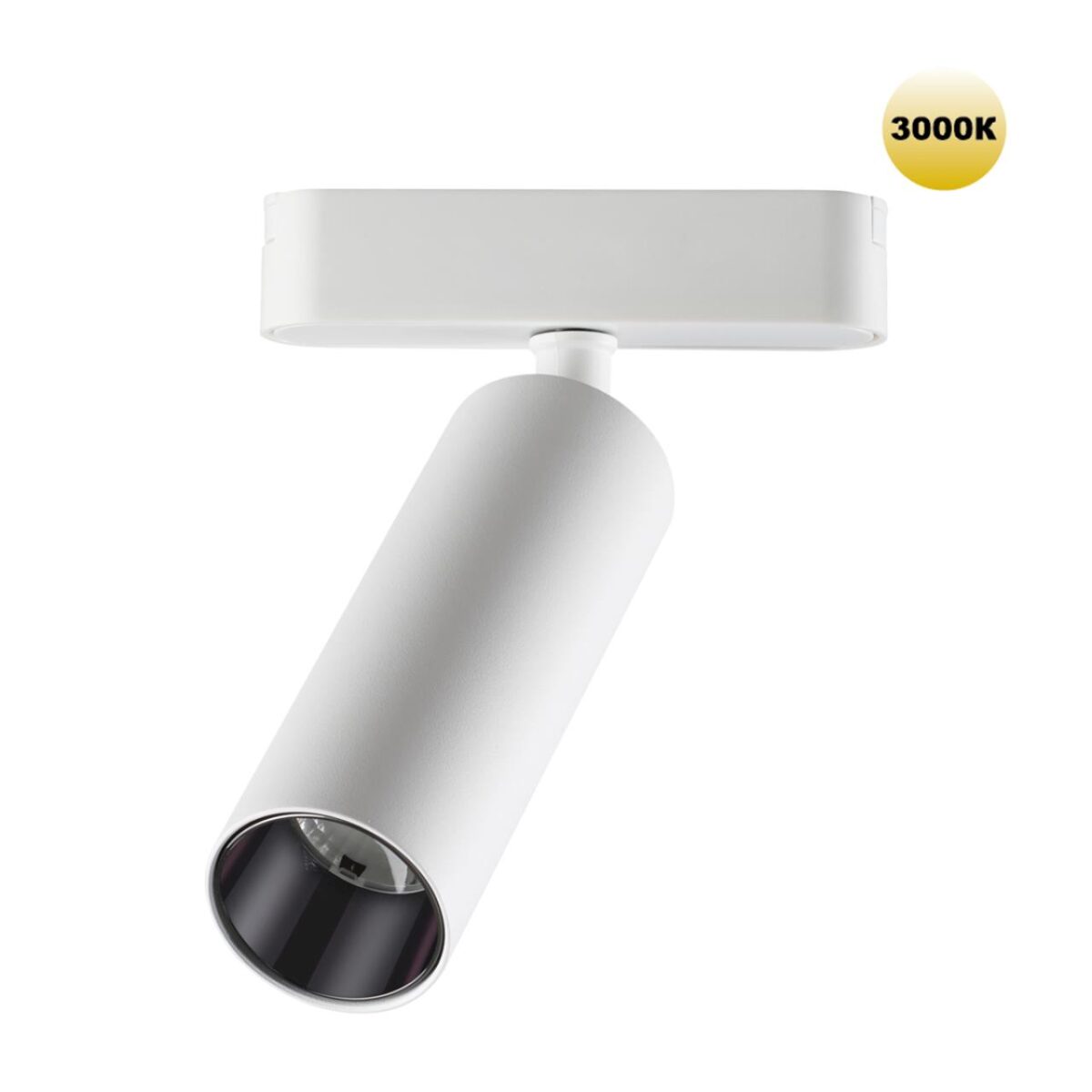 359257 SHINO NT23 049 белый Трековый светильник для низковольтного шинопровода IP20 LED 15W 48V 1275Лм 3000К SMAL — изображение 1