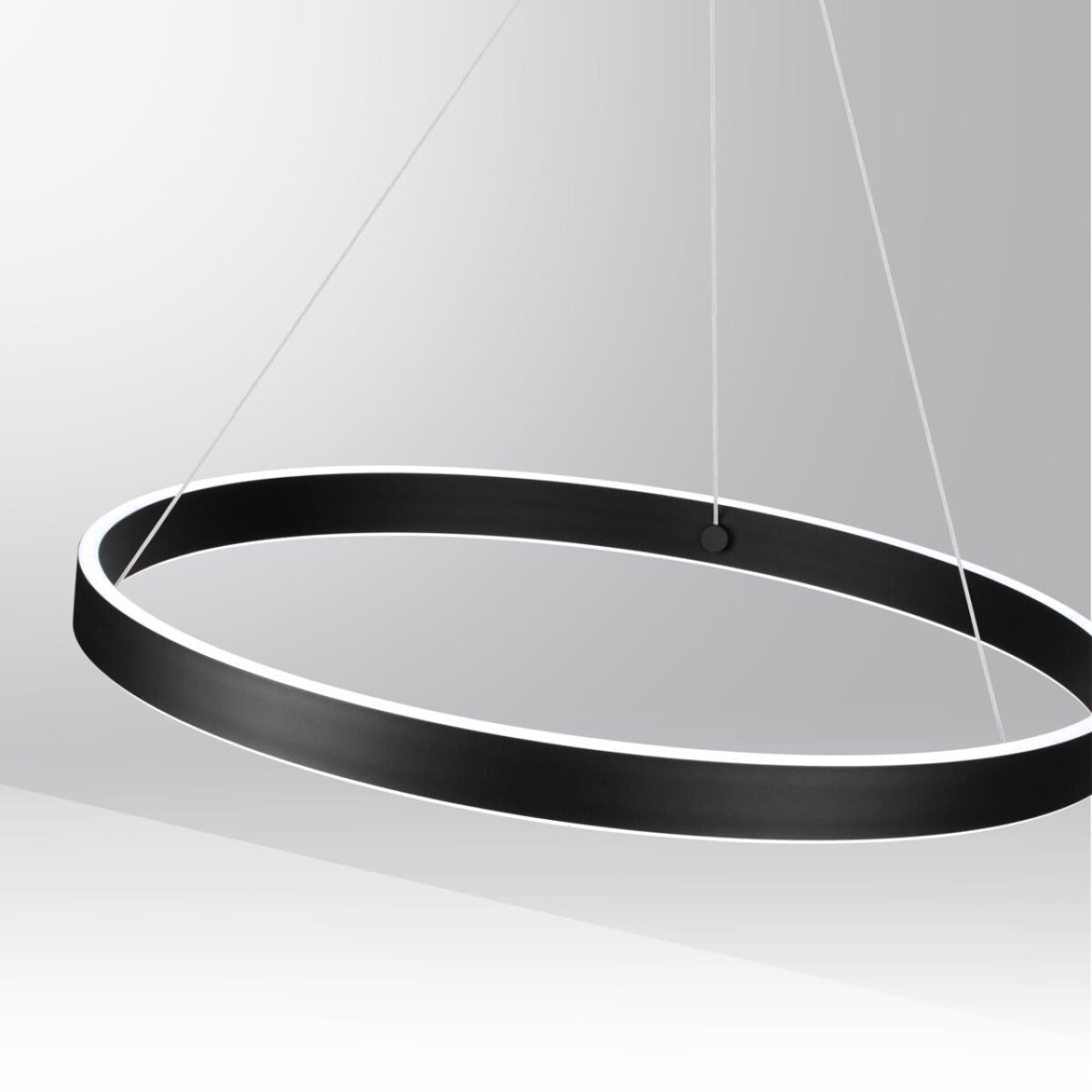 359450 OVER NT24 296 черный Светильник подвесной диммир. со сменой цв.темпер. (пульт ДУ/прилож. Smart Life) IP20 LED 50/12W 85-265V 3000-6000К SOTTO — изображение 7