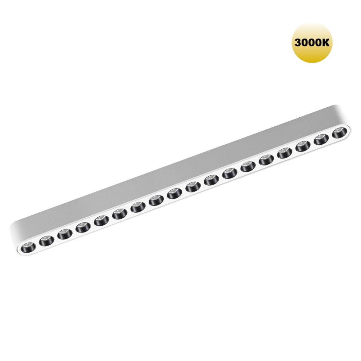 359245 SHINO NT23 047 белый Трековый светильник для низковольтного шинопровода IP20 LED 18W 48V 1710Лм 3000К SMAL — изображение 1