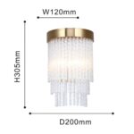 4189-2W, настенный светильник, D120xW200xH310, 2xG9x40W, excluded — изображение 3
