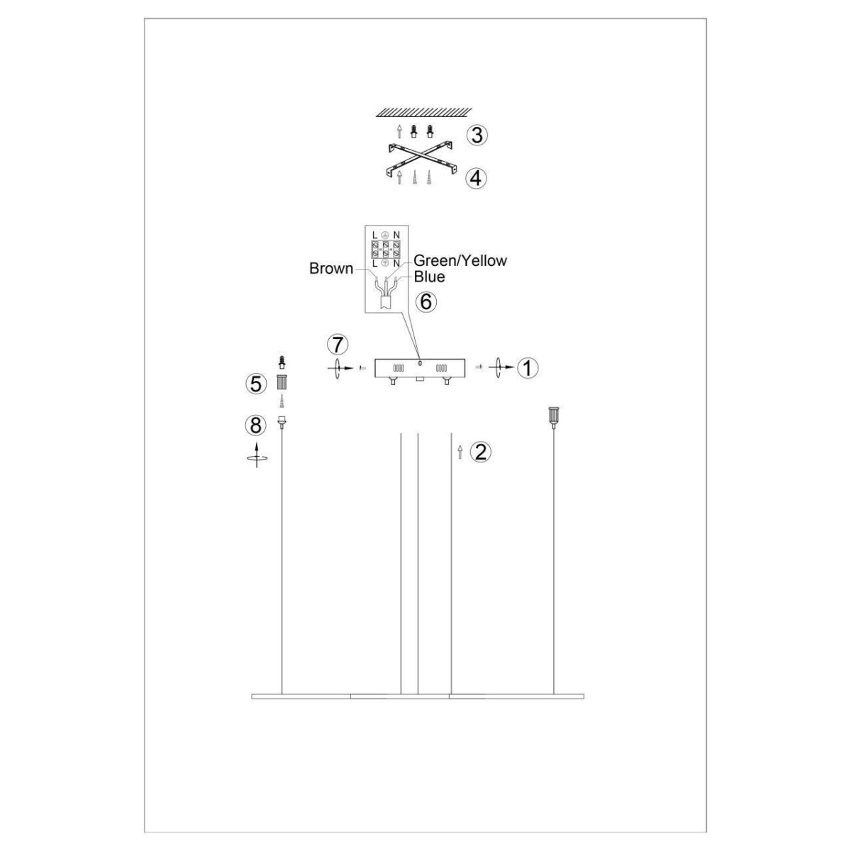 4591-220-3BL, потолочная чаша, D220xH40, цвет черный — изображение 7
