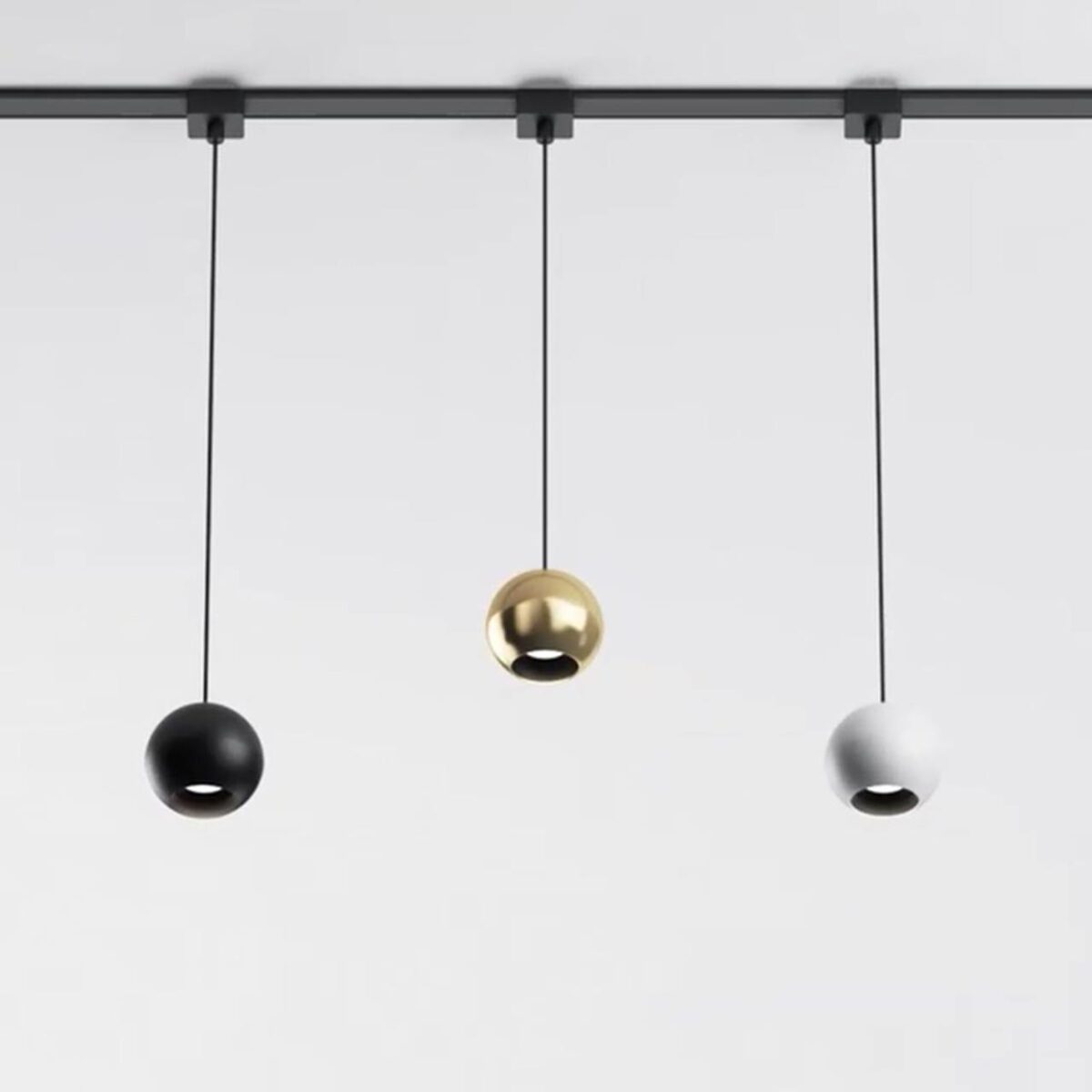 4227-1P, трековый светильник, D80xH1650, LEDx8W, 42V, 400LM, 3000-6000K, CRI>90, included — изображение 3