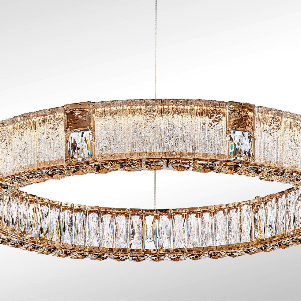 4204-8P, подвесная люстра, D800xH120/1500, LEDx80W, 8000LM, 3000K, included — изображение 5