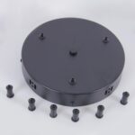 4591-220-3BL, потолочная чаша, D220xH40, цвет черный — изображение 4