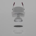 4547-1C, врезной светильник, L81xW81xH56, cutout:D75, 1xGU10x35W, IP20, excluded — изображение 5