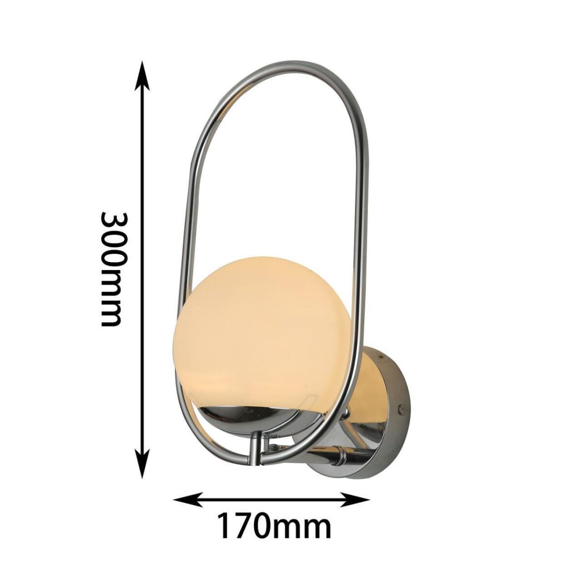 2914-1W, настенный светильник, D180xW170xH300, 1xE27x60W, excluded — изображение 3