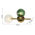 4035-2W, настенный светильник, D190xW380xH215, 2xG9LEDx5W, excluded — изображение 3