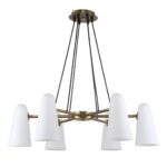 2763-6P, подвесная люстра, D700xH1160, 6xE14x40W, excluded — изображение 2