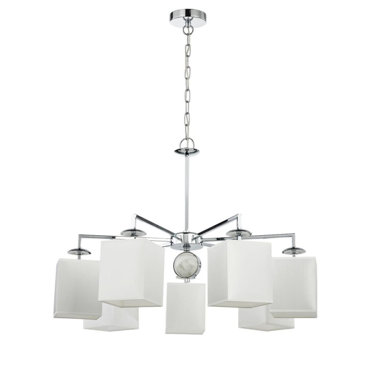 2821-7P, подвесная люстра, D790xH455/1520(H560/1625), 7xE14x40W, excluded — изображение 9