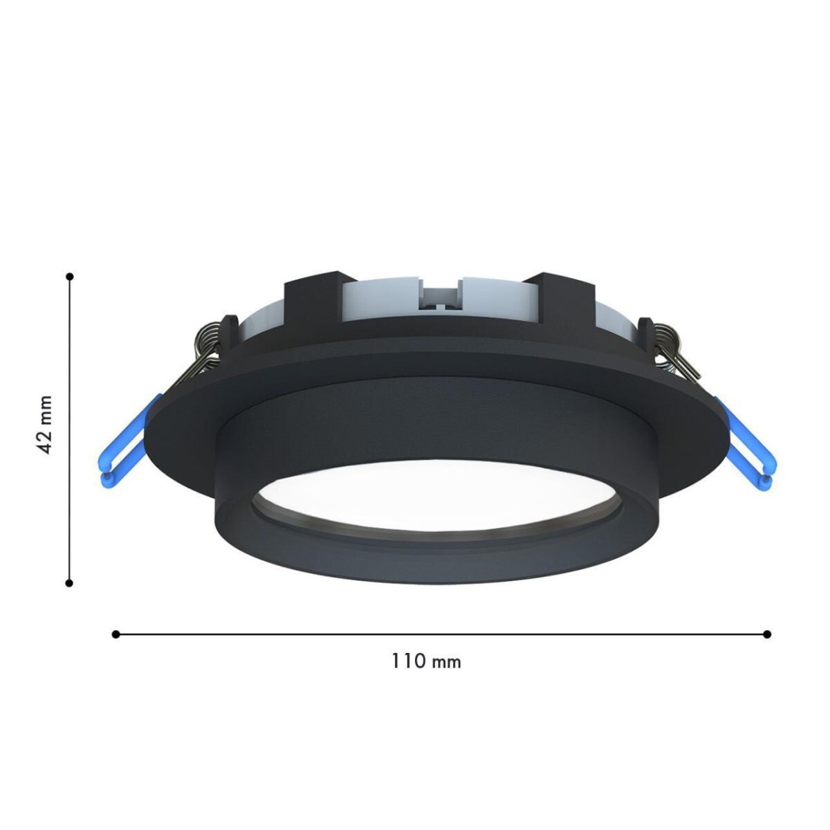 4671-1U, уличный светильник, D110xH42, cutout:D95, 1xGX53LEDx15W, IP44, excluded — изображение 3
