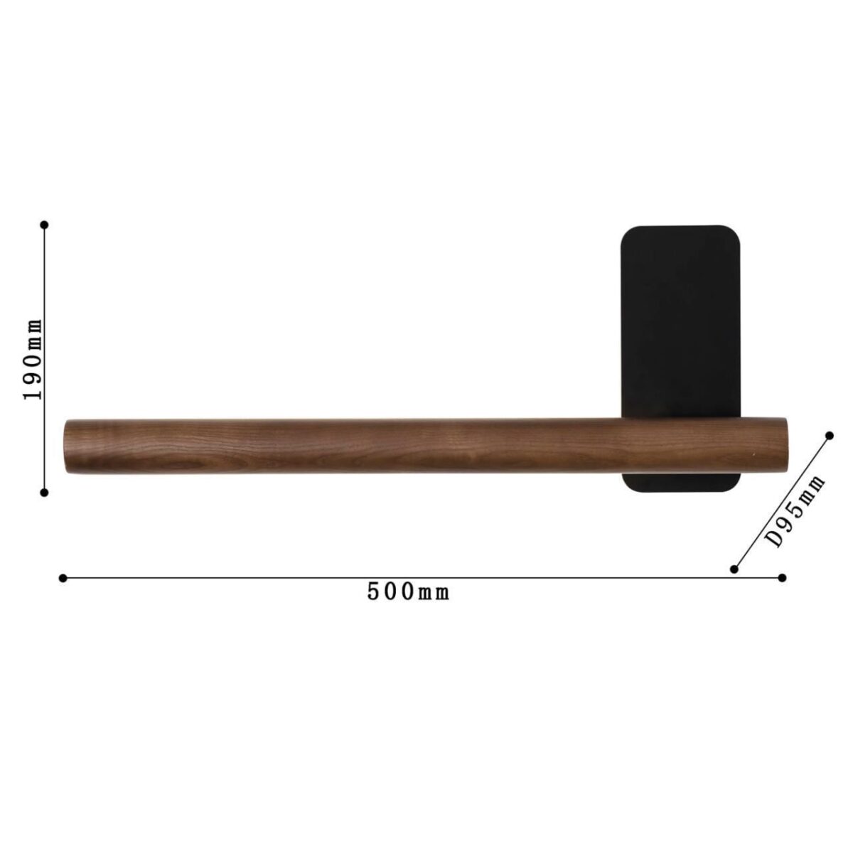 2988-1W, настенный светильник, D85xW500xH190, LEDx9W, 720LM, 3000K, included — изображение 3