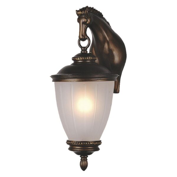 1335-1W, уличный светильник, D216xW165xH441, 1xE27x60W, IP44, excluded