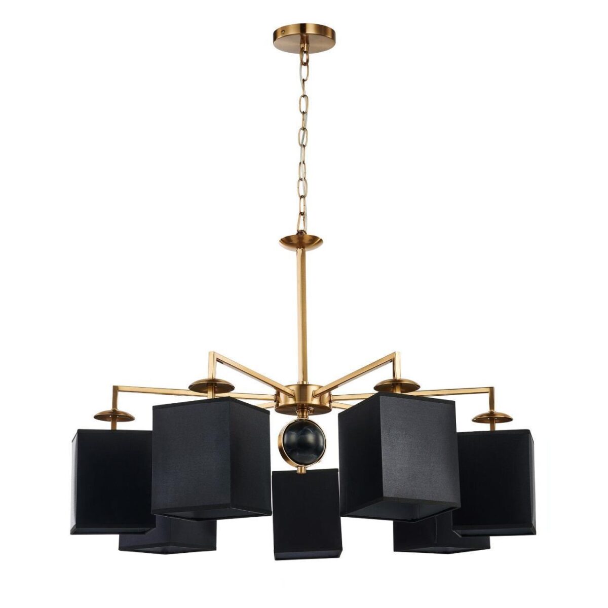 2822-7P, подвесная люстра, D790xH455/1520(H560/1625), 7xE14x40W, excluded — изображение 9