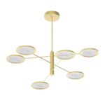 4374-6P, подвесная люстра, D1200xH770, 6xLEDx9W, 3240LM, 4000K, CRI>90, included — изображение 2