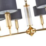 2609-6P, подвесная люстра, D660xH300/1350, 6xE14x40W, excluded — изображение 7