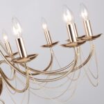 2591-12P, подвесная люстра, D960xH580/2080, 12xE14x40W, excluded — изображение 7