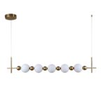 4088-5P, подвесная люстра, L1300xW160xH350/1500, 5xLEDx6W, 2250LM, 4000K, included — изображение 2