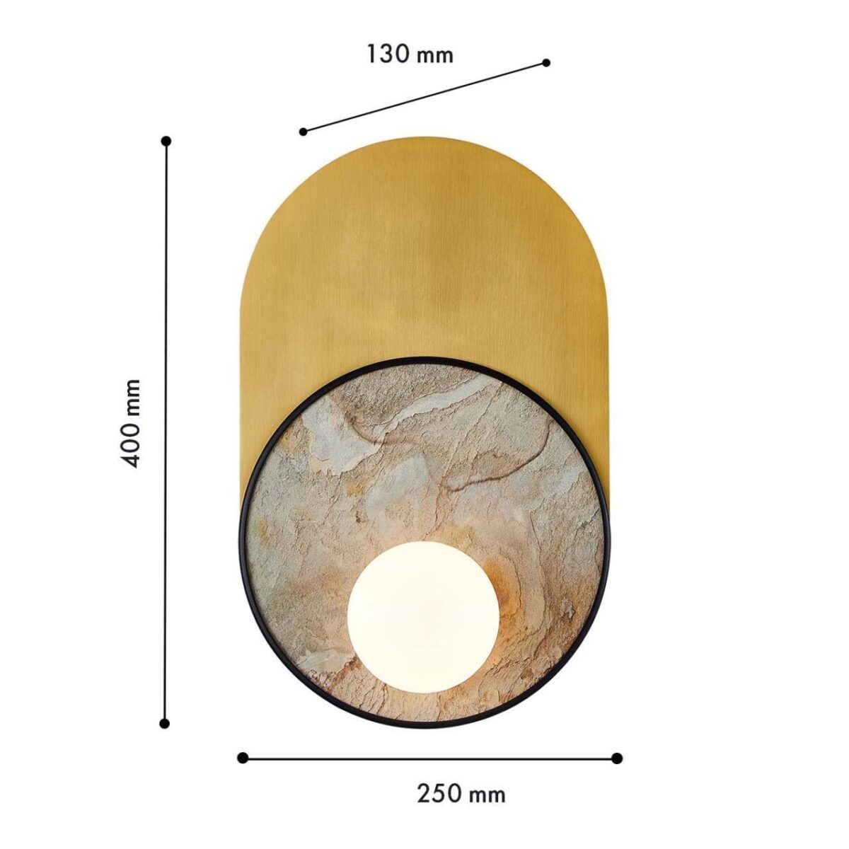 4595-1W, настенный светильник, D130xW250xH400, 1xG9LEDx9W, excluded — изображение 2
