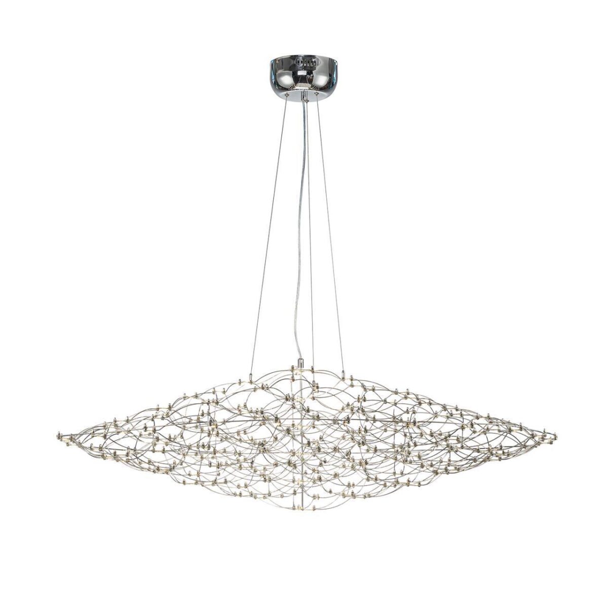 4305-12P, подвесная люстра, D1250xH420/2420, LEDx143W, 6200LM, 3000K/4500K/6000K, included, remote control — изображение 1