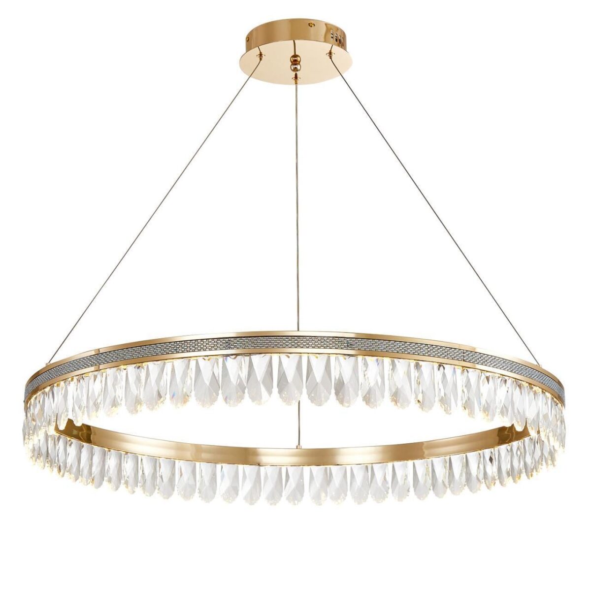 4207-8P, подвесная люстра, D800xH100/1500, LEDx43W, 4300LM, 3000K, included 4207-8P, подвесная люстра, D800xH100/1500, LEDx43W, 4300LM, 3000K, included — изображение 1