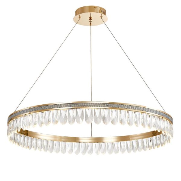 4207-8P, подвесная люстра, D800xH100/1500, LEDx43W, 4300LM, 3000K, included