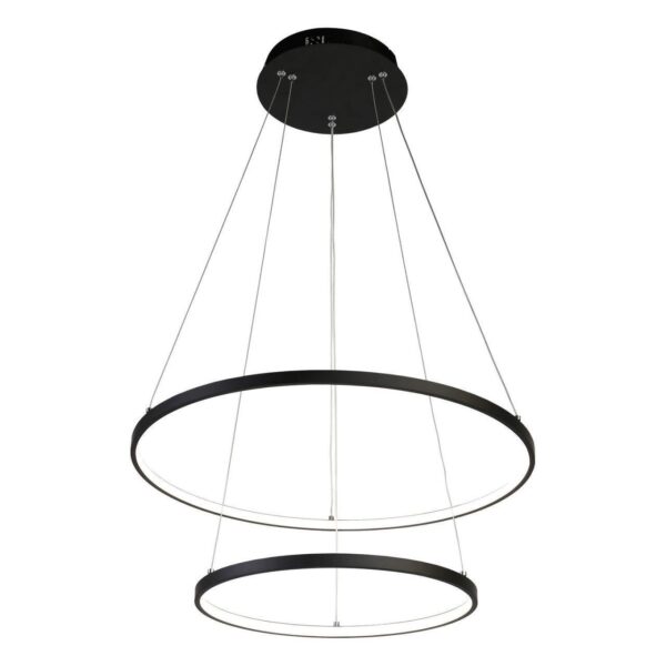 1764-10P, подвесная люстра, D400xD600xH400/1400, LEDx54W, 2520LM, 4000K, included