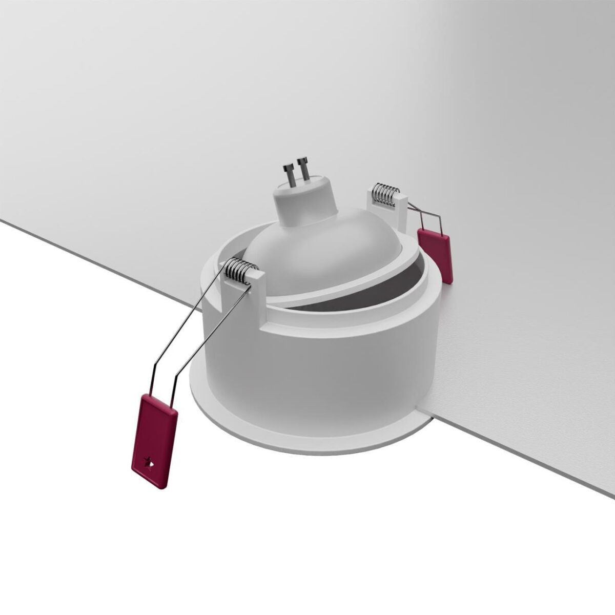 4546-1C, врезной светильник, D80xH56, cutout:D75, 1xGU10x35W, IP20, excluded — изображение 5