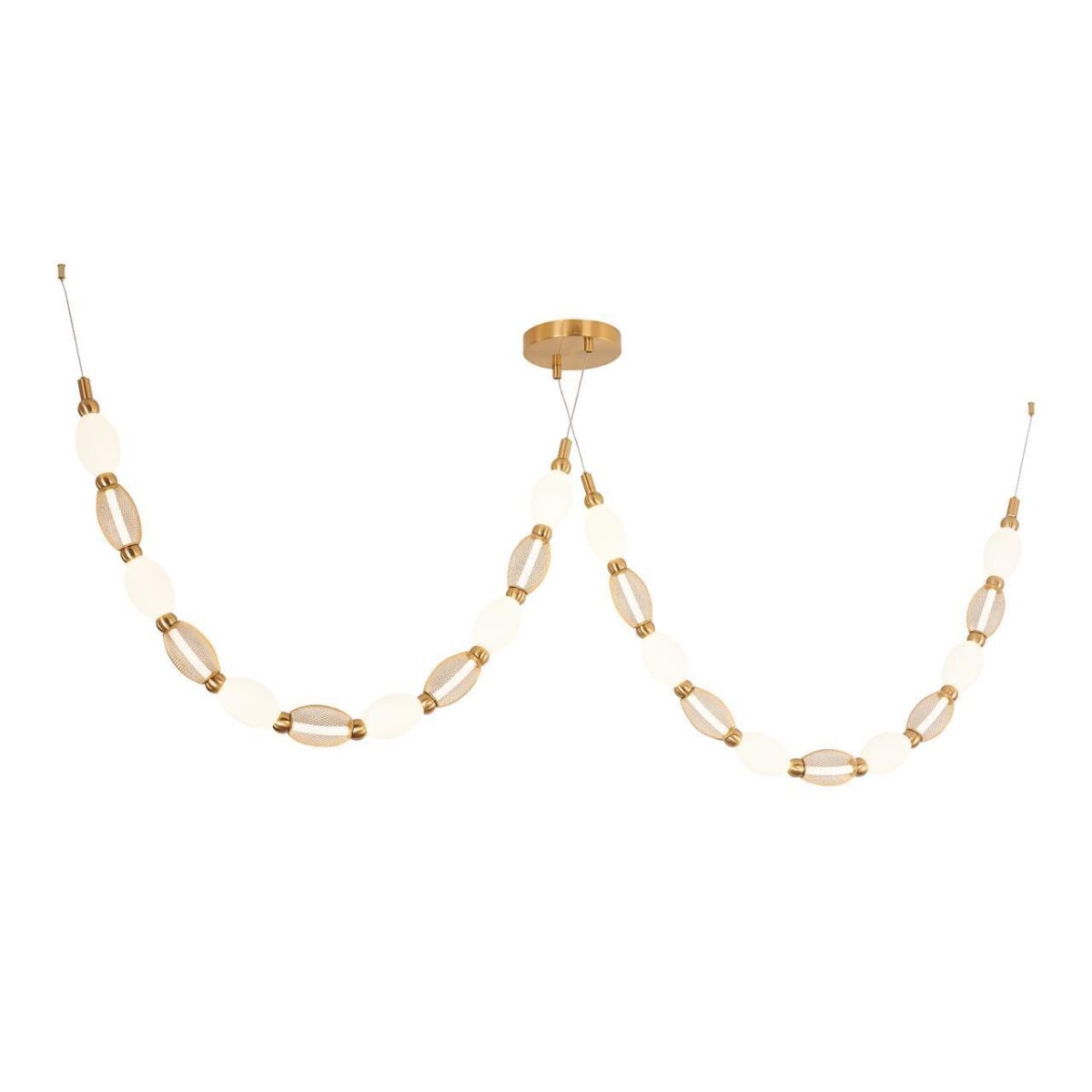 4559-2PC, подвесная/потолочная люстра, D200xH1780/2780 + D640xH890/1775 + D1800xH820/1725, 2xLEDx18W, 1990LM, 4000K, included — изображение 8