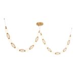 4559-2PC, подвесная/потолочная люстра, D200xH1780/2780 + D640xH890/1775 + D1800xH820/1725, 2xLEDx18W, 1990LM, 4000K, included — изображение 8