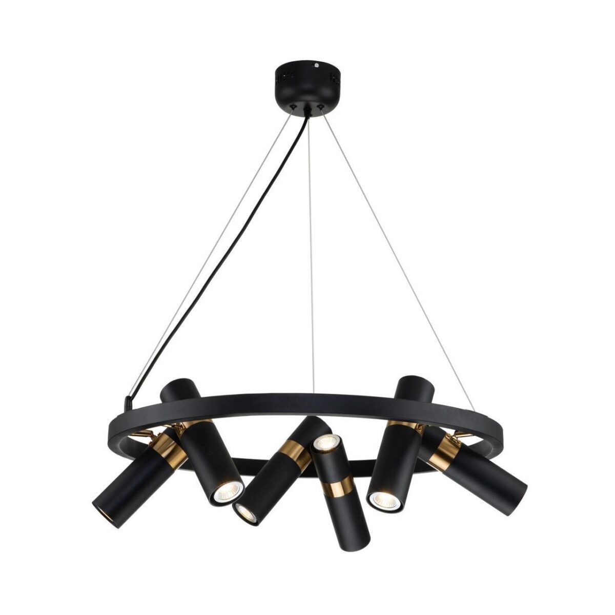 2997-6P, подвесная люстра, D650xH290/1220, 12xGU10LEDx5W, excluded 2997-6P, подвесная люстра, D650xH290/1220, 12xGU10LEDx5W, excluded — изображение 1