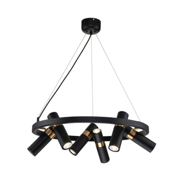 2997-6P, подвесная люстра, D650xH290/1220, 12xGU10LEDx5W, excluded