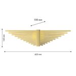 4380-1W, настенный светильник, D100xW625xH165, LEDx20W, 1170LM, 4000K, CRI>90, included — изображение 2