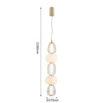 4057-2P, подвес, D170xH900/2100, LEDx36W, 3272LM, 3000K, included — изображение 3