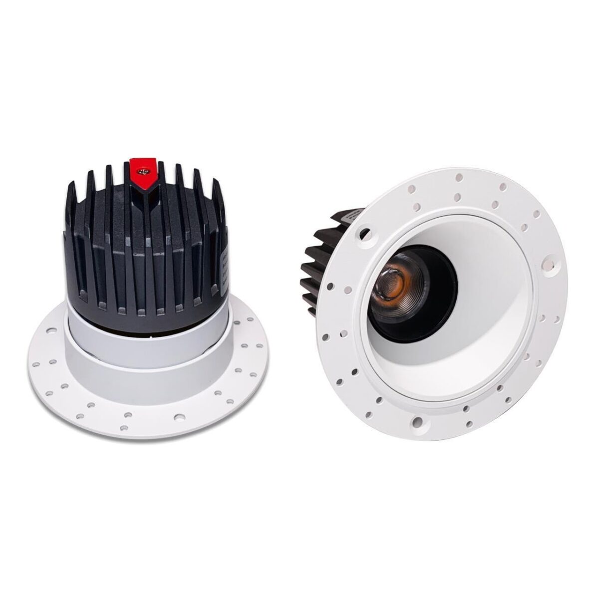 4421-1C, врезной светильник под штукатурку, D145xH75, cutout:D75, LEDx9W, 770LM, 3000K, IP20, CRI>90, beam angle:36, included — изображение 4