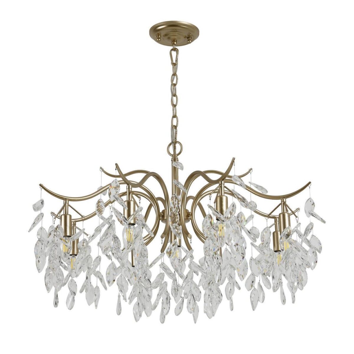 3003-9P, подвесная люстра, D830xH535/1535, 9xE14x40W, excluded — изображение 2