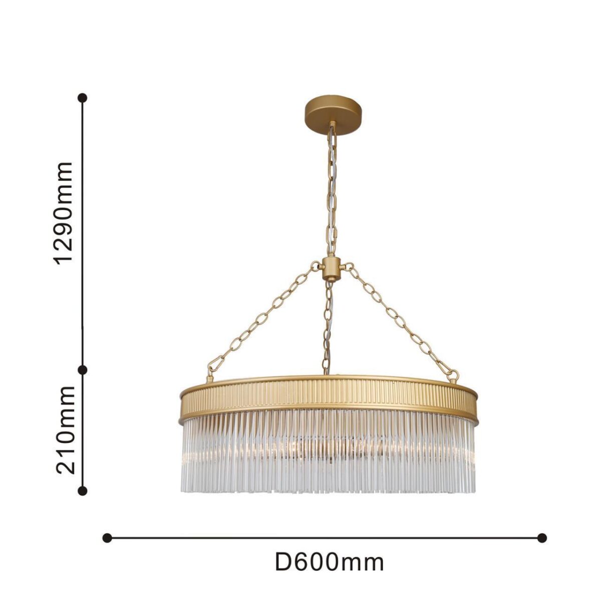4200-6P, подвесная люстра, D600xH640/1500, 6xE14x40W, excluded — изображение 3